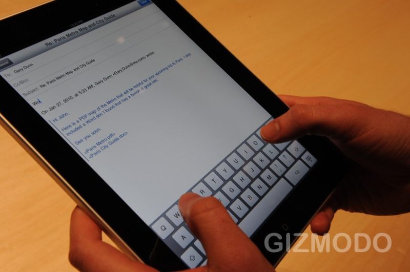 Illustration for article titled A Visual Guide to the Apple iPad Interface